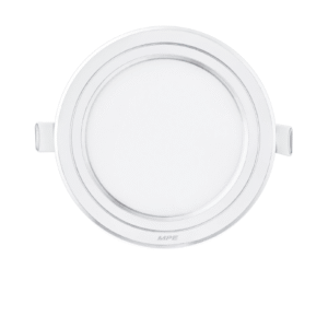 LED Panel âm trần nhôm viền bạc mặt tròn 9W phi nhỏ ánh sáng trắng RPL-9ST/S - MPE