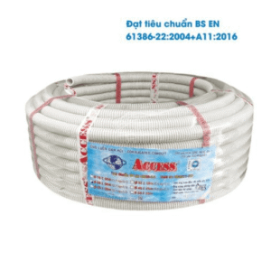 Ruột gà ACCESS Loại 1 - Ø25mm ( Màu Trắng ) - Tiến Phát