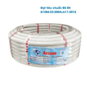 Ruột gà ACCESS Loại 1 - Ø16mm ( Màu Trắng ) - Tiến Phát
