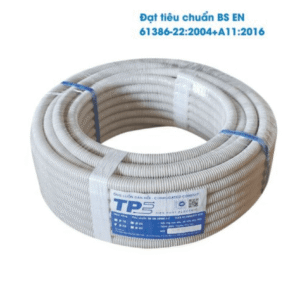 Ruột gà TPE - Ø16mm ( Màu Trắng ) - Tiến Phát