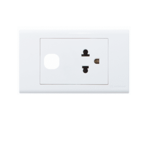 Ổ cắm đơn 3 chấu 16A với 1 lỗ - S18UEX