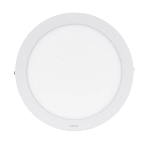LED Panel ốp nổi nhôm, mặt tròn 18W ánh sáng trắng / vàng - SRPL-18