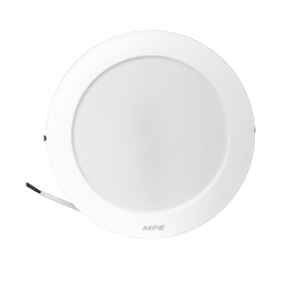 LED Panel ốp nổi nhựa, mặt tròn 12W ánh sáng trắng / vàng - SRPL2-12 - MPE