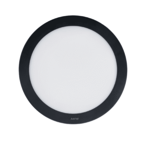 LED Panel ốp nổi nhôm, thân đen, mặt tròn 18W - 3 chế độ màu SRPLB-18/3C