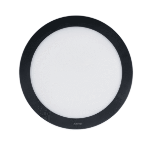 LED Panel ốp nổi nhựa đen, mặt tròn 18W - 3 chế độ màu SRPLB2-18/3C - MPE