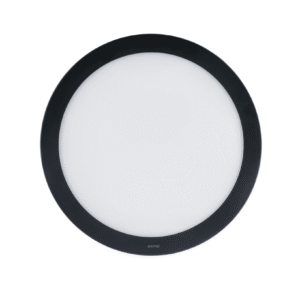 LED Panel ốp nổi nhôm, thân đen, mặt tròn 24W - 3 chế độ màu SRPLB-24/3C - MPE