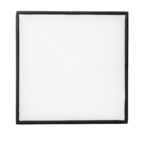 LED Downlight ốp nổi tràn viền đen, mặt vuông 16W - 3 chế độ màu - SSDLB-16/3C - MPE