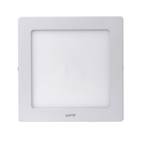 LED Panel ốp nổi nhôm, mặt vuông 12W ánh sáng trắng / vàng - SSPL-12