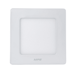 LED Panel ốp nổi nhôm, mặt vuông 6W ánh sáng trắng / vàng - SSPL-6