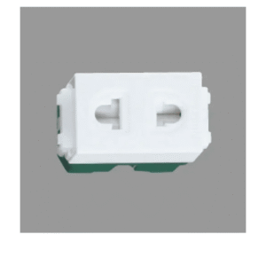 Wide_Ổ cắm đơn có màng che (bắt vít)